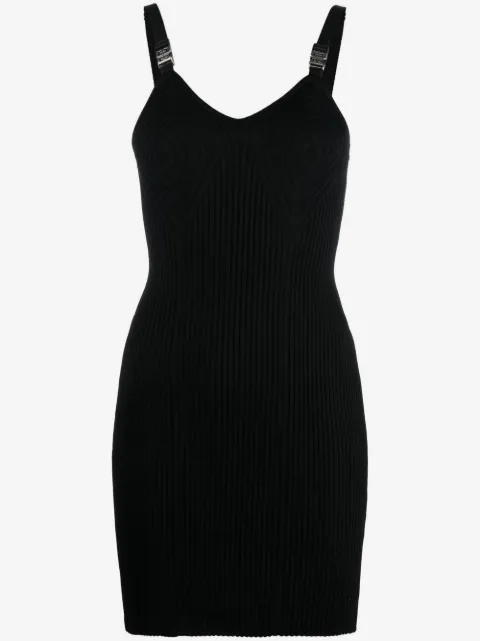 Givenchy vestido corto ajustado sin mangas
