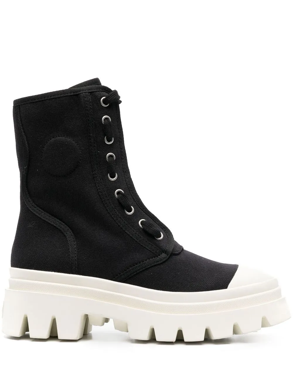 

Ash zip-up ankle boots - Black