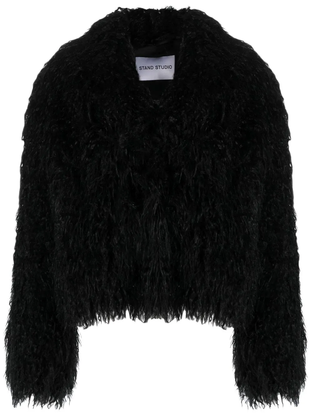 

STAND STUDIO Janet faux-fur jacket - Black