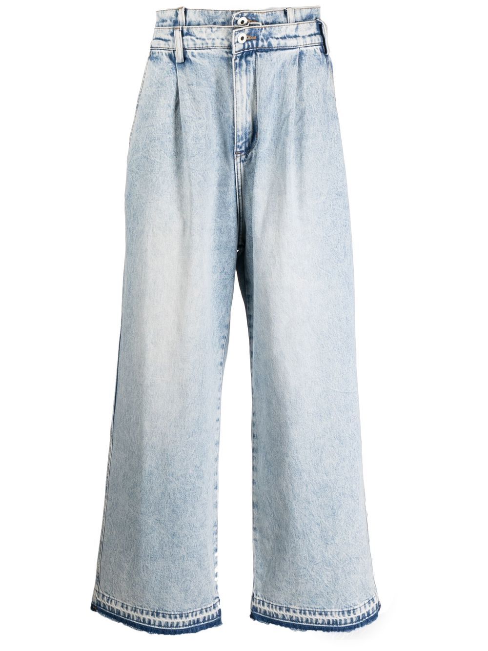 Feng Chen Wang wide-leg Denim Jeans - Farfetch