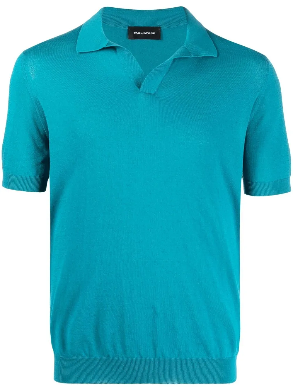 

Tagliatore short-sleeved polo shirt - Blue