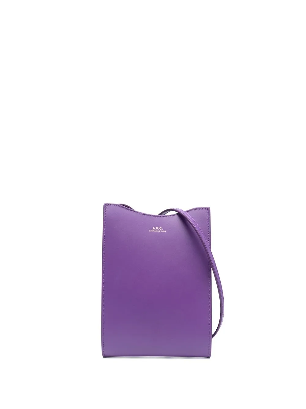 A.p.c. Jamie Logo-print Crossbody Bag In Purple | ModeSens