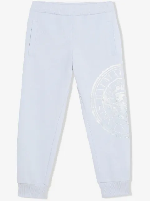 Balmain Kids pants con logo estampado 