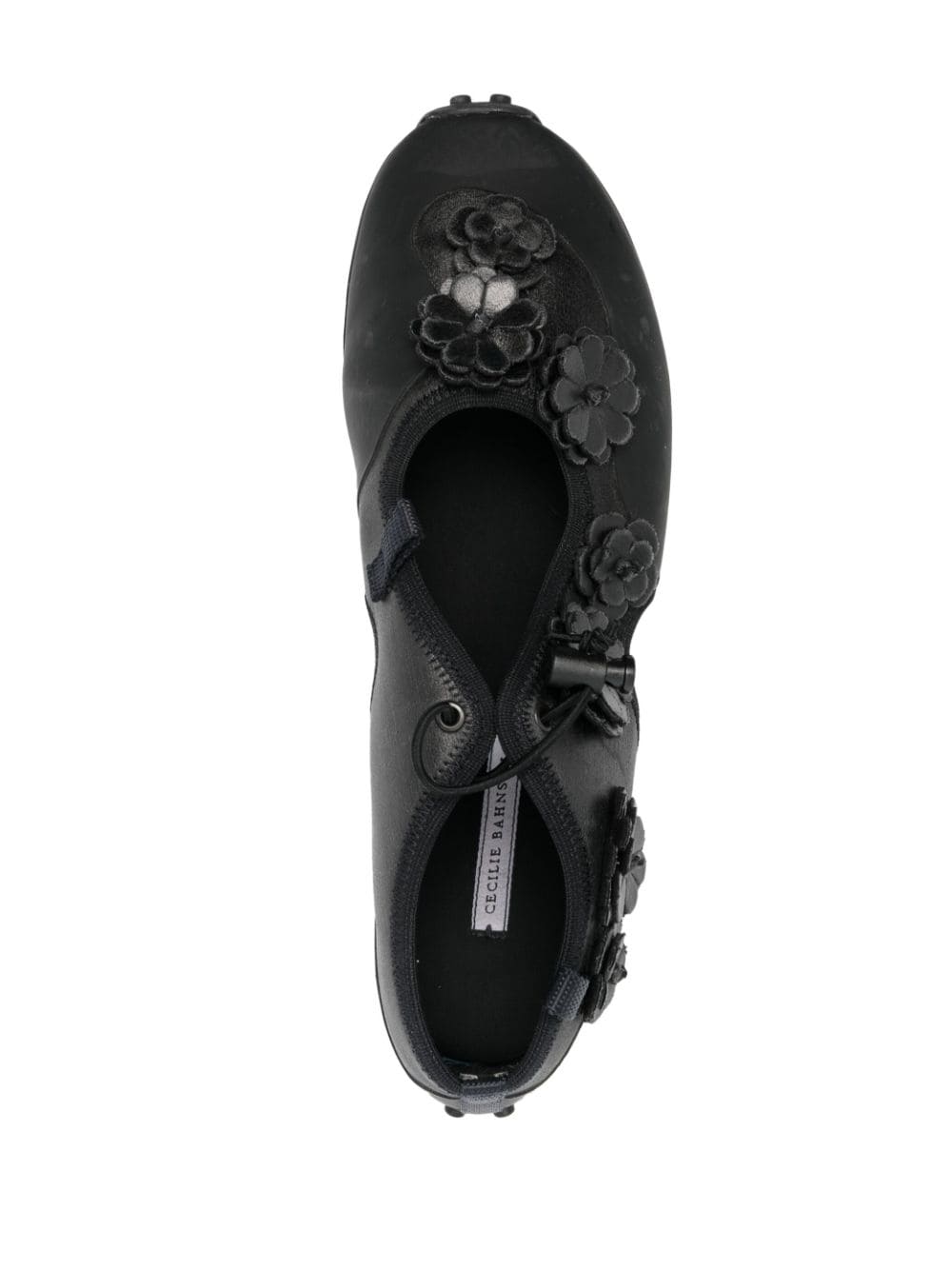 Cecilie Bahnsen Shay floral-appliqué Ballerina Shoes - Farfetch