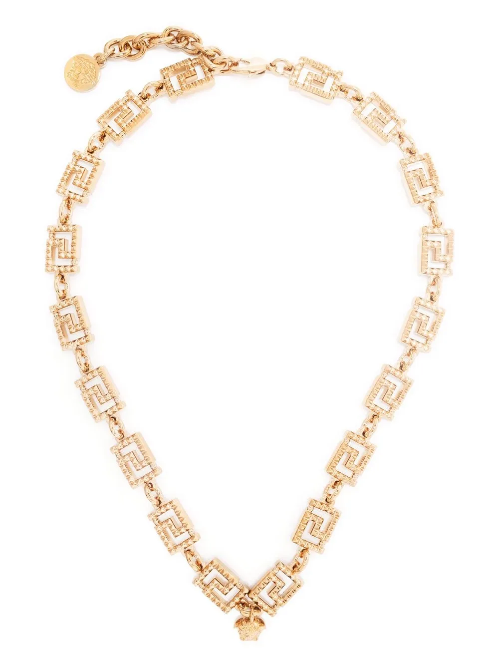 

Versace Greca-chain link necklace - Gold