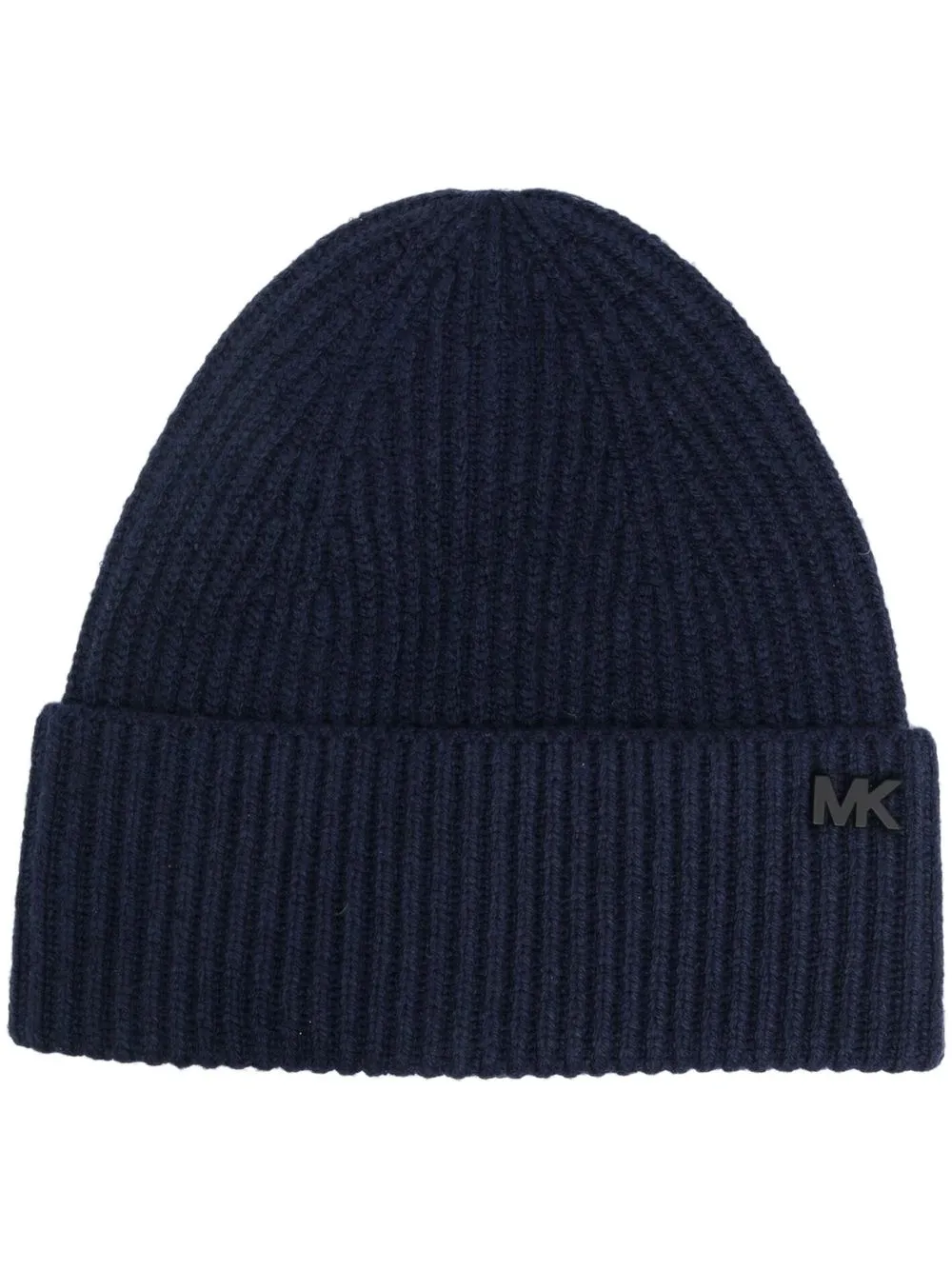 

Michael Kors Fisherman ribbed-knit beanie hat - Blue