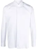 Tagliatore cutaway-collar cotton shirt - White