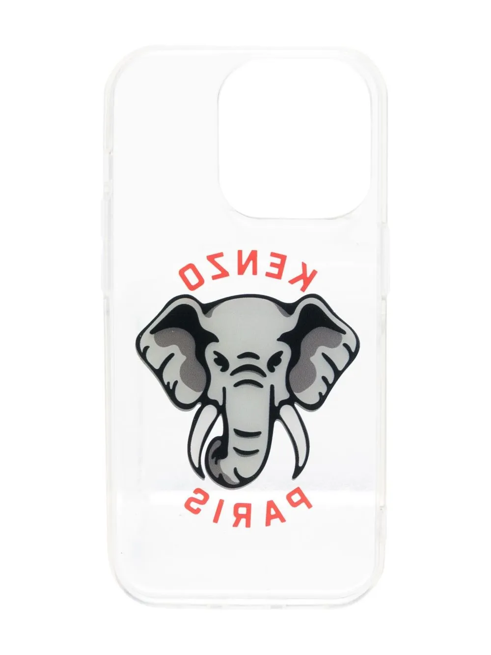 Elephant-print iPhone 14 Pro case