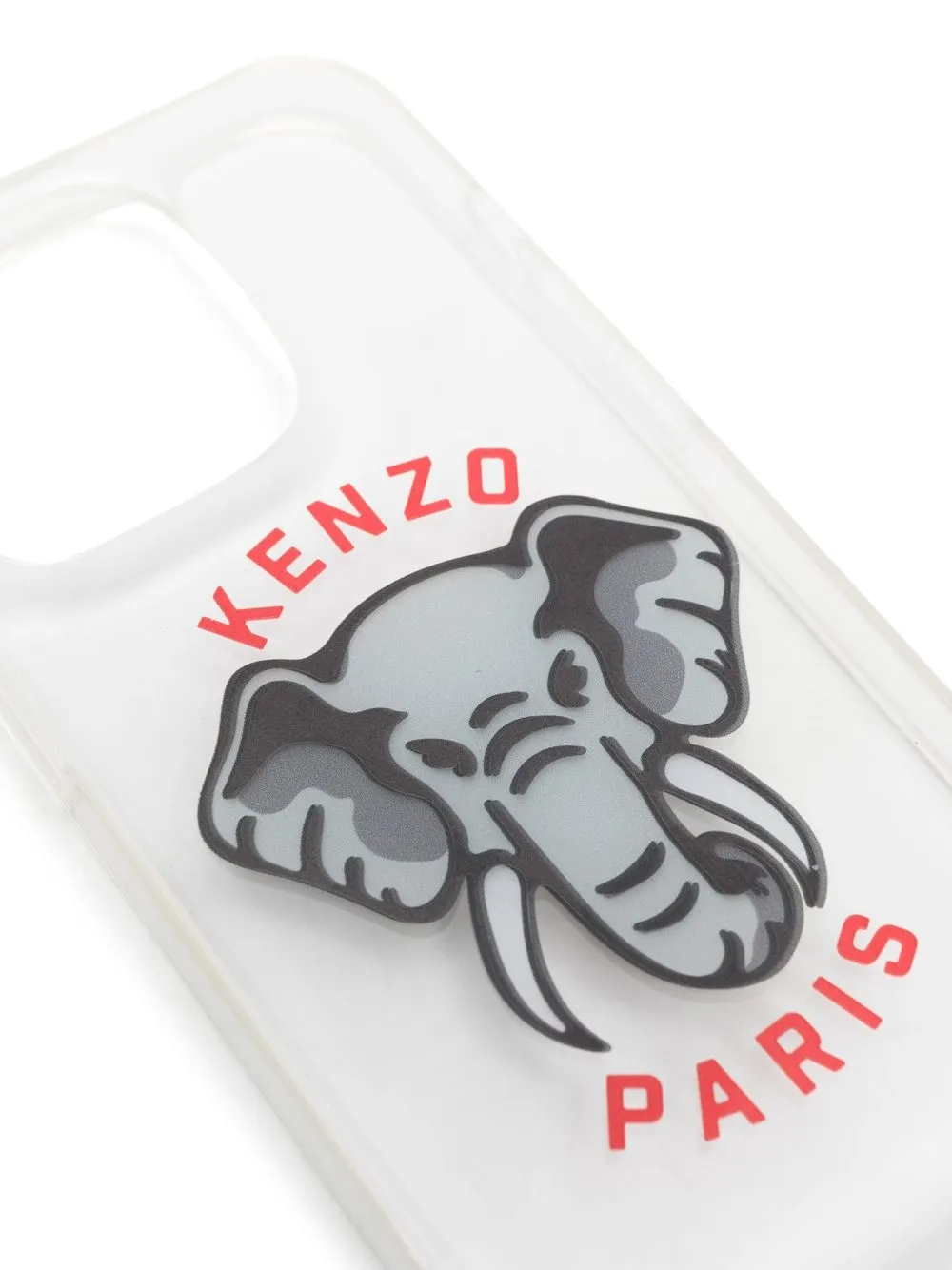 Elephant-print iPhone 14 Pro case