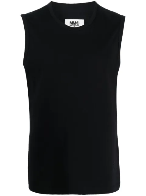 MM6 Maison Margiela crew neck sleeveless top