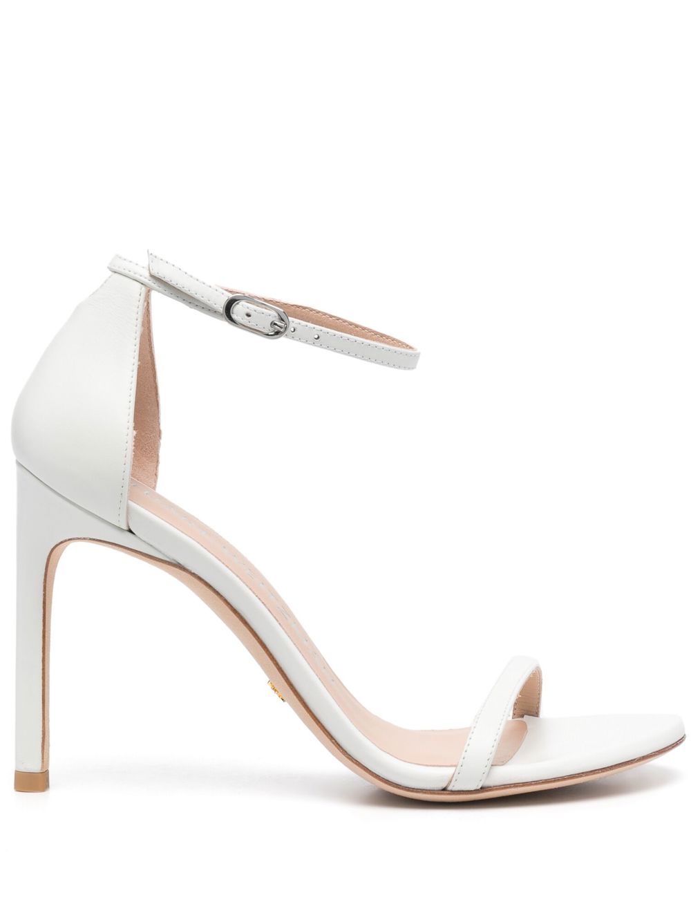 STUART WEITZMAN NUDISTSONG 105MM LEATHER SANDALS