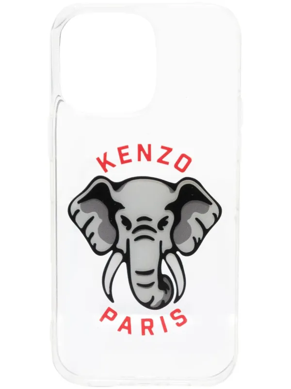 elephant-print iPhone 14 Pro Max case