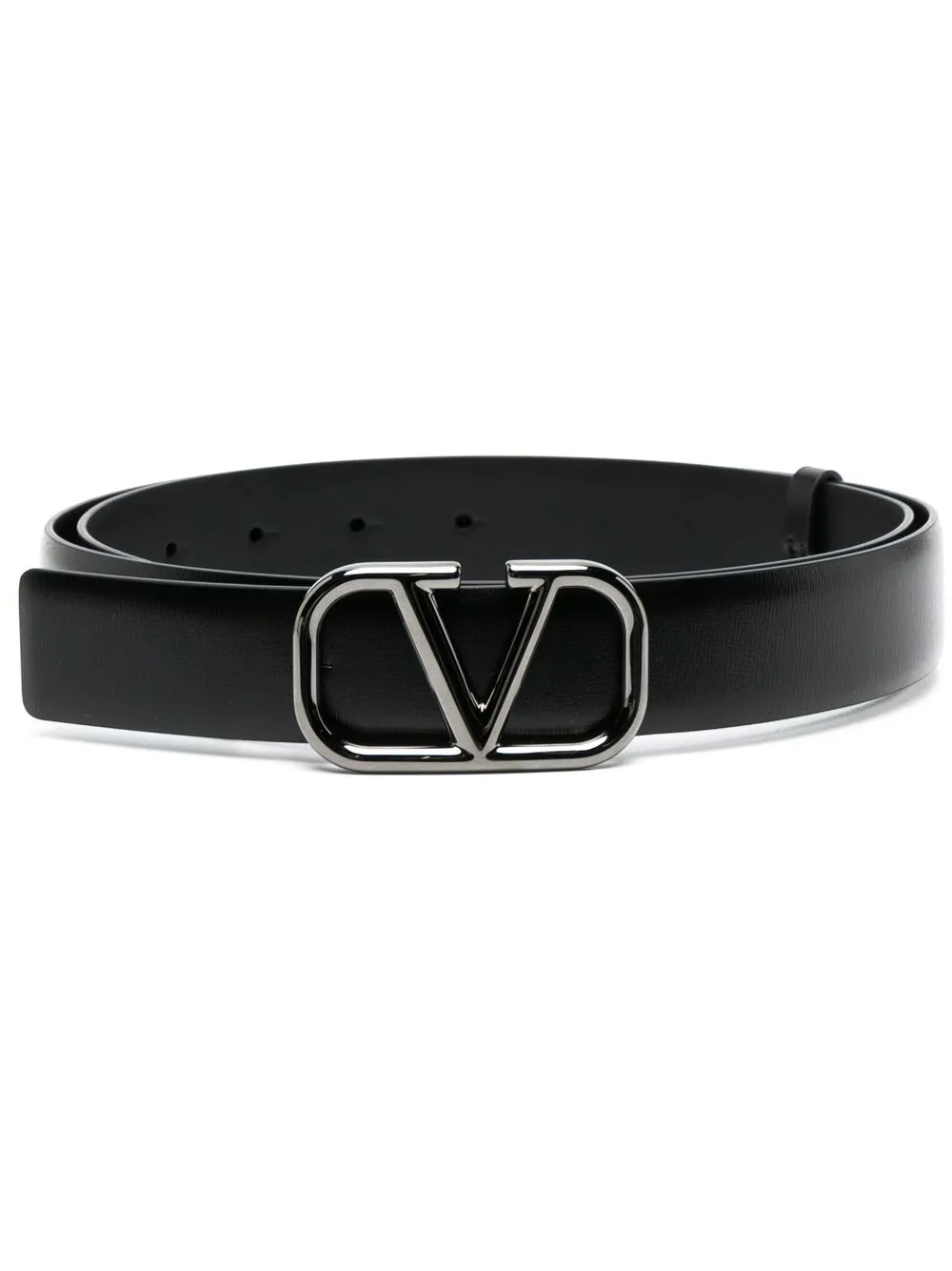 

Valentino Garavani VLogo buckle belt - Black
