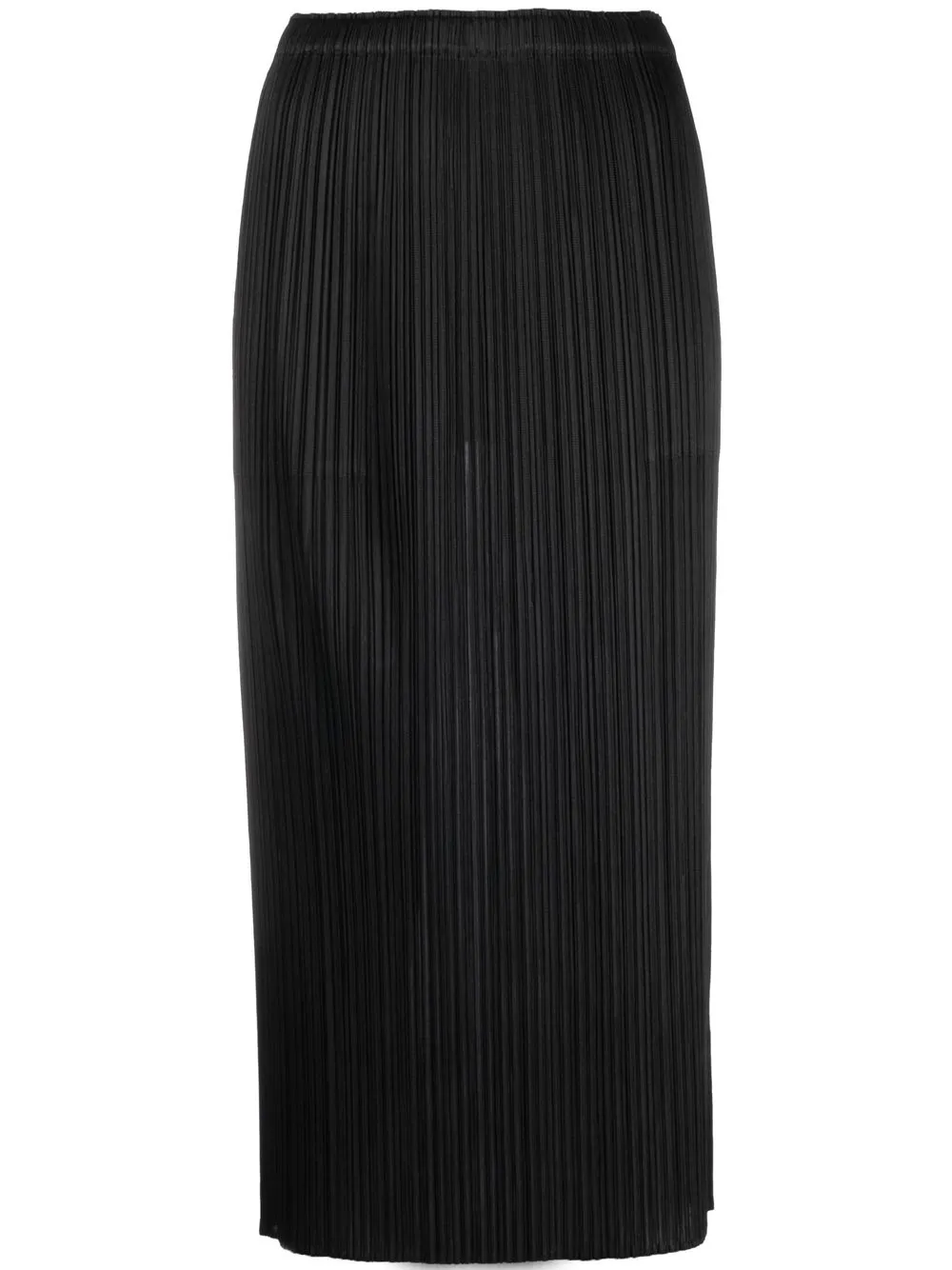 

Pleats Please Issey Miyake plissé effect pencil skirt - Black