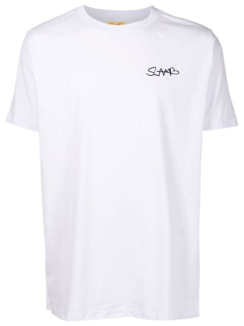 Amir Slama 엔젤 디몬 프린트 티셔츠