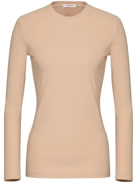 Valentino long-sleeve cotton T-shirt