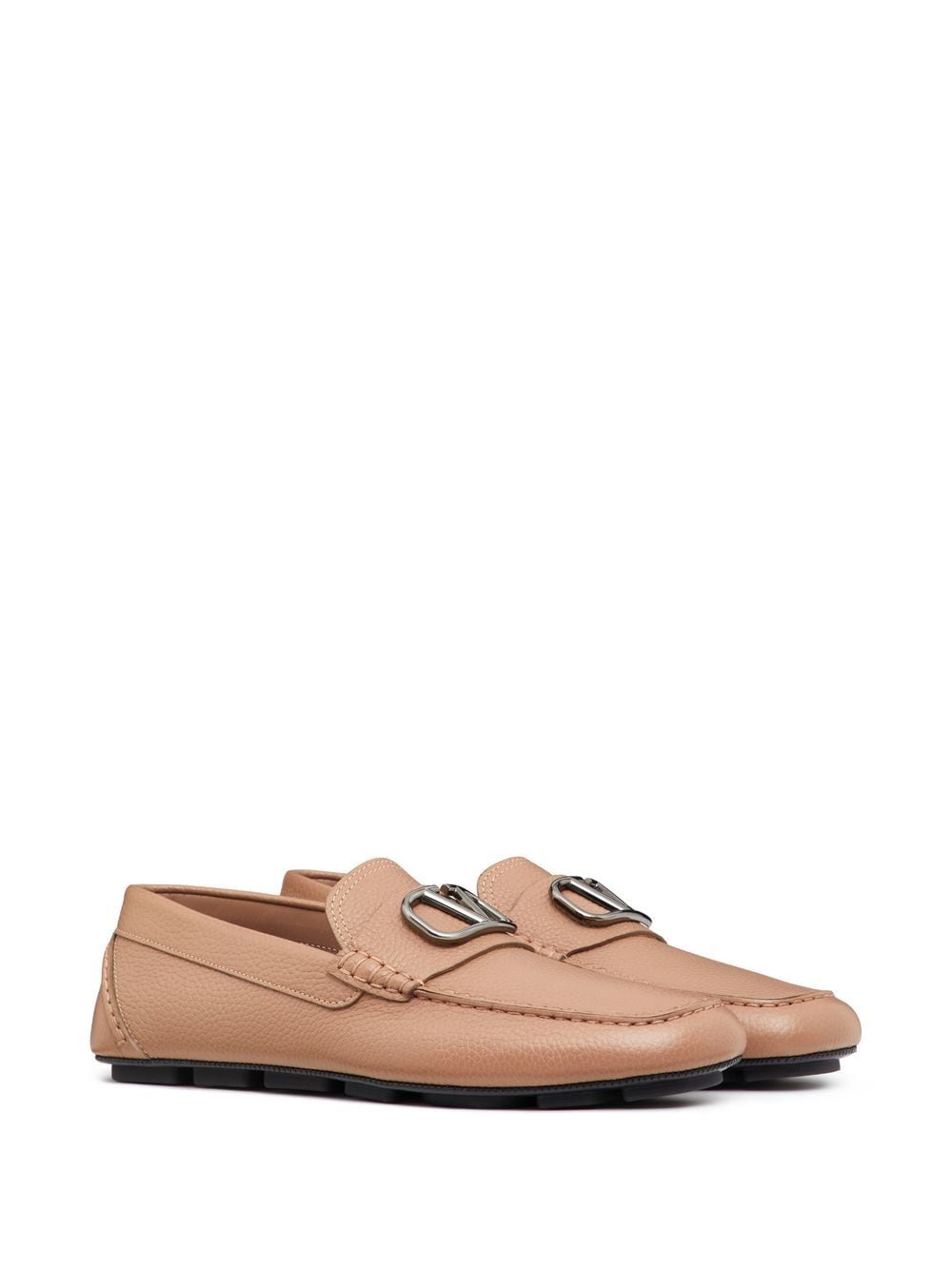 Valentino Garavani VLogo Signature leren schoenen - Beige