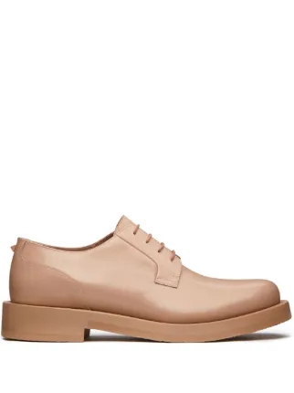 Valentino Garavani Rockstud Essential Leather Derby Shoes - Farfetch