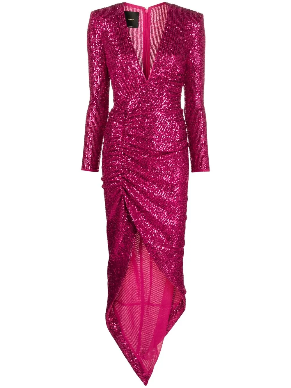 

PINKO V-neck sequin dress
