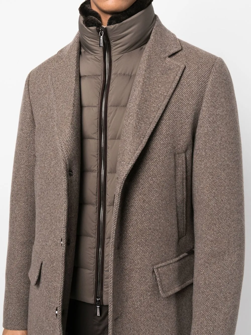 Coats MILANO (Moorer)チェスターコート 48 ウール100% 公式サイト www