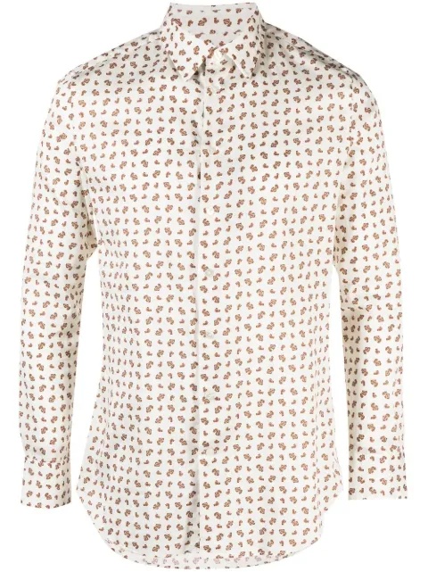 paisley print shirt