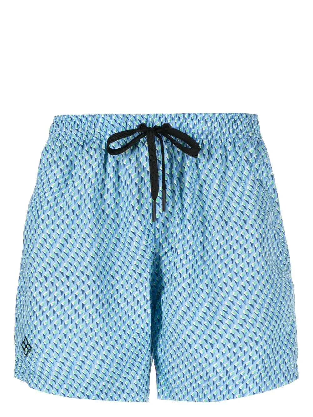 

Tagliatore shorts de playa con motivo abstracto - Azul