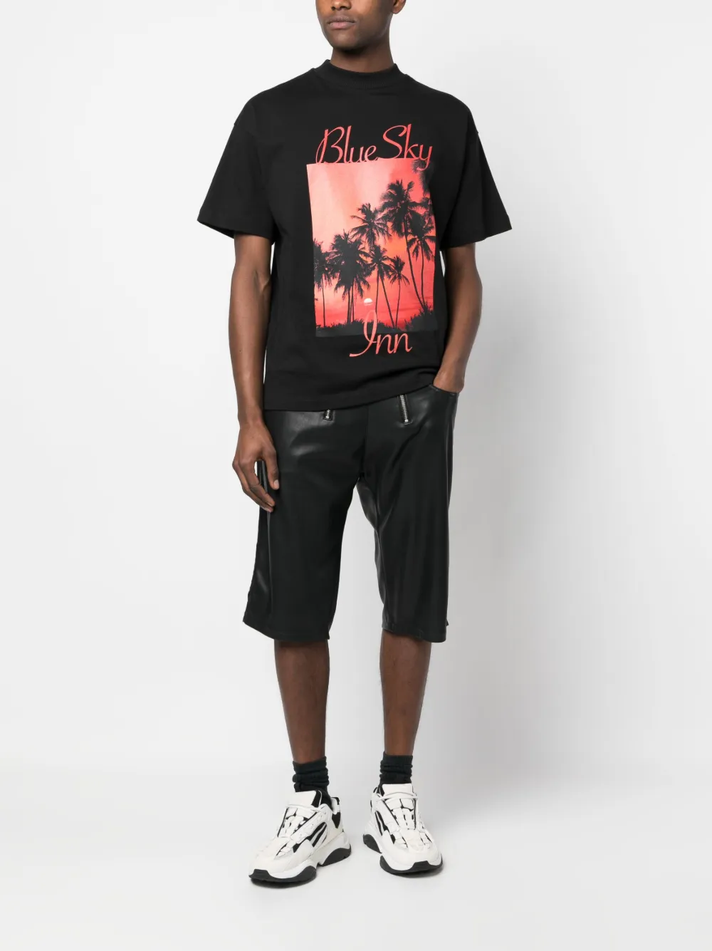 BLUE SKY INN T-shirt met print - Zwart