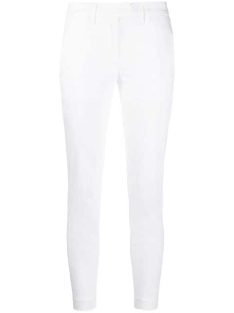 DONDUP tapered-leg cropped trousers