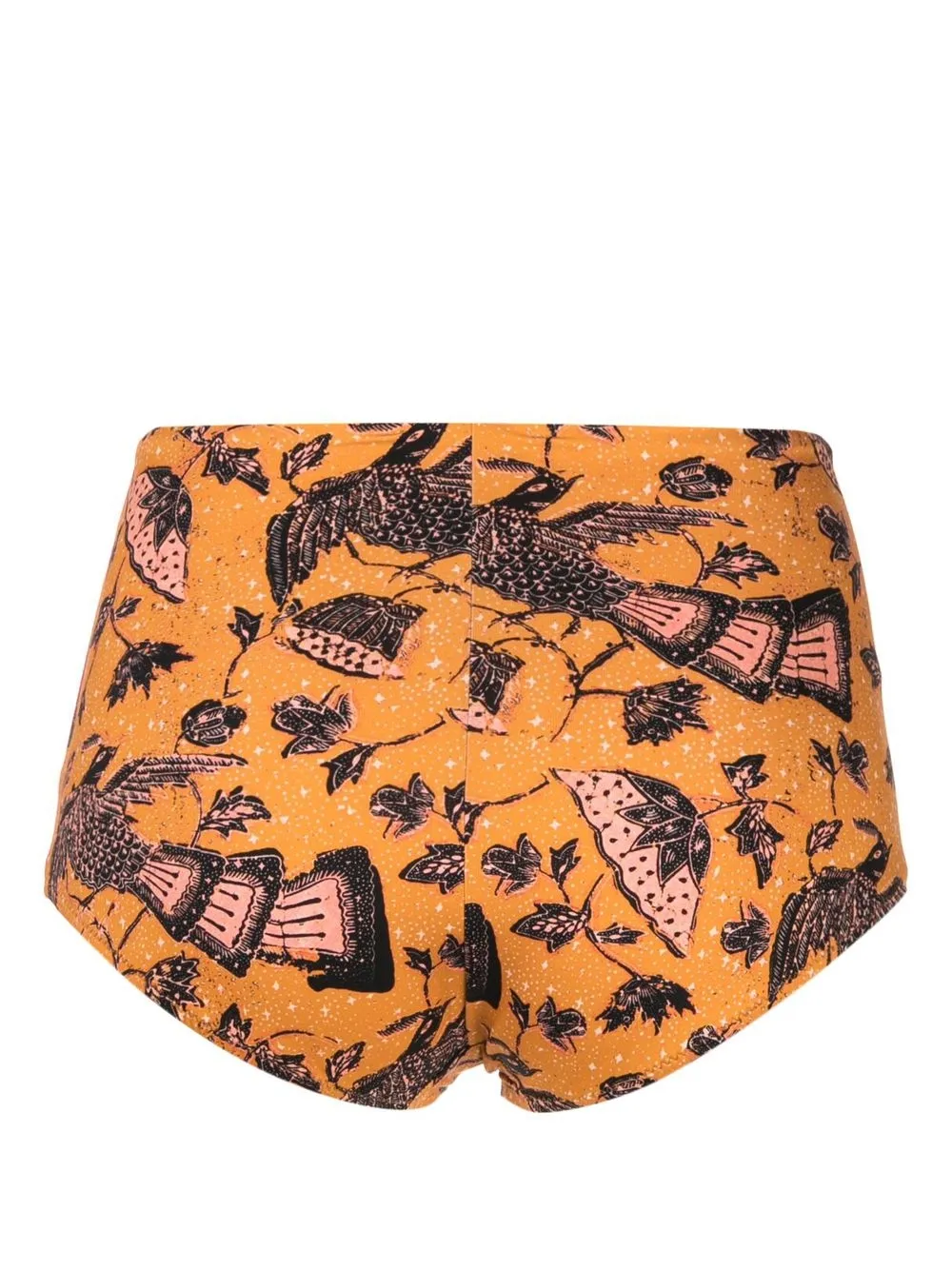 Ulla Johnson Bikinislip met bloemenprint - Oranje