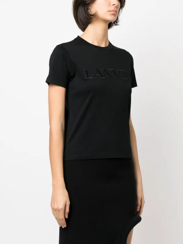 Lanvin ロゴ Tシャツ | ブラック | FARFETCH JP