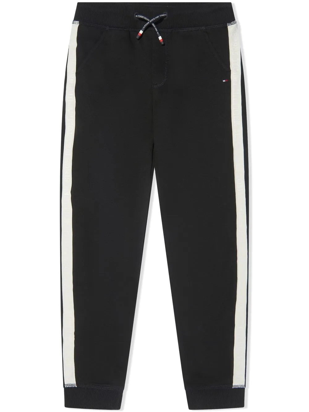 

Tommy Hilfiger Junior side-stripe track pants - Black