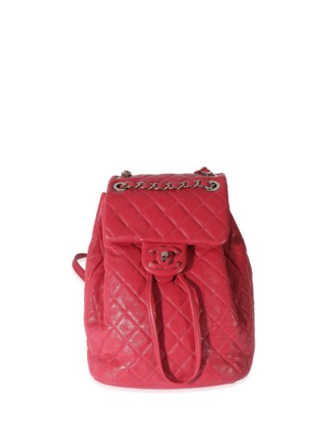 CHANEL medium quilted backpack Women