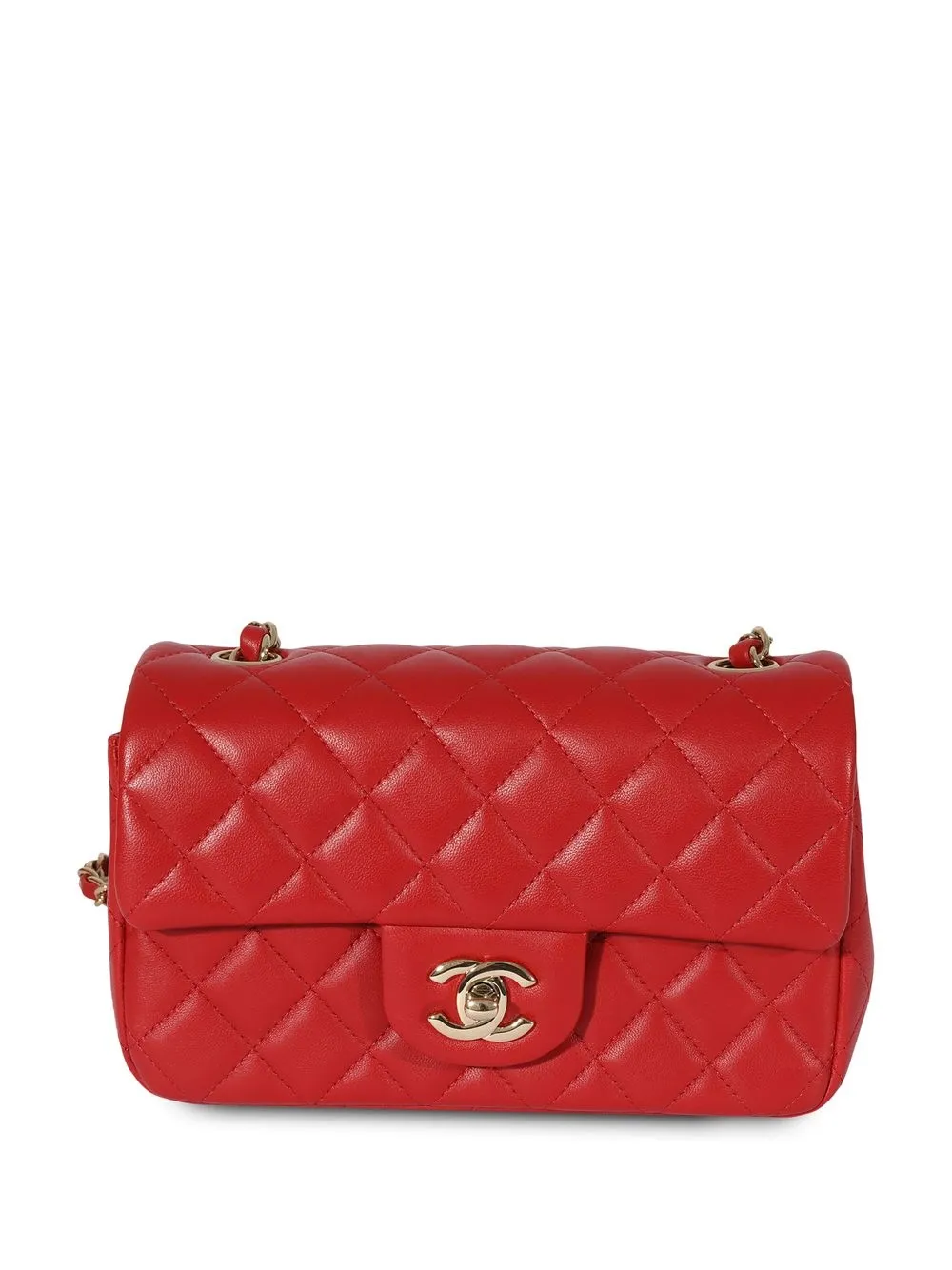 

CHANEL Pre-Owned mini Classic Flap shoulder bag - Red