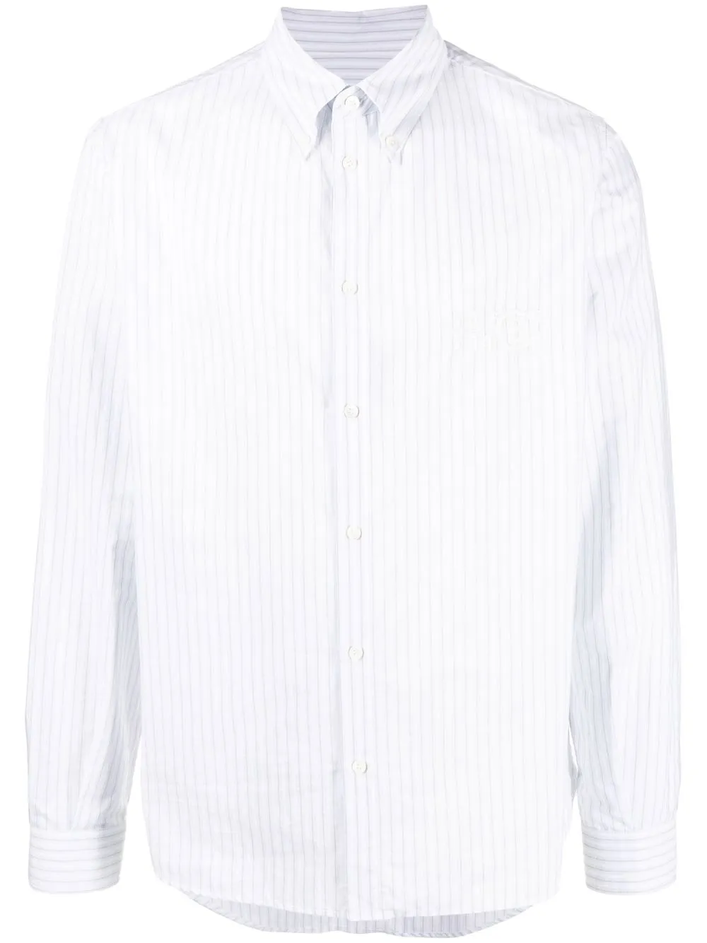 

MM6 Maison Margiela stripe-print shirt - Blue