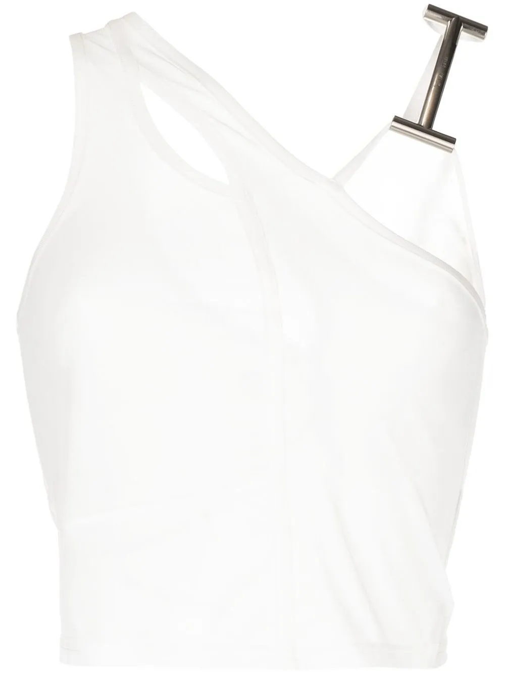 

HELIOT EMIL cut-out detail vest top - White