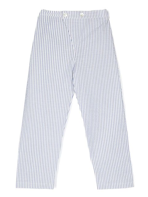 Siola striped straight-leg trousers 