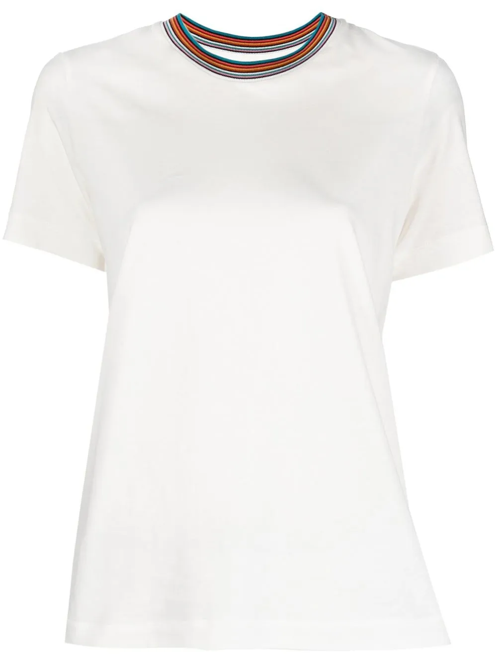 

Paul Smith playera manga corta con logo estampado - Blanco