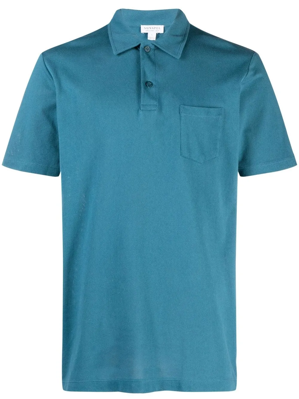 

Sunspel Riviera short-sleeved polo shirt - Blue