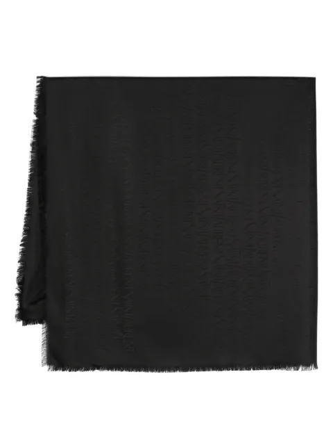 Saint Laurent mascada cuadrada en jacquard