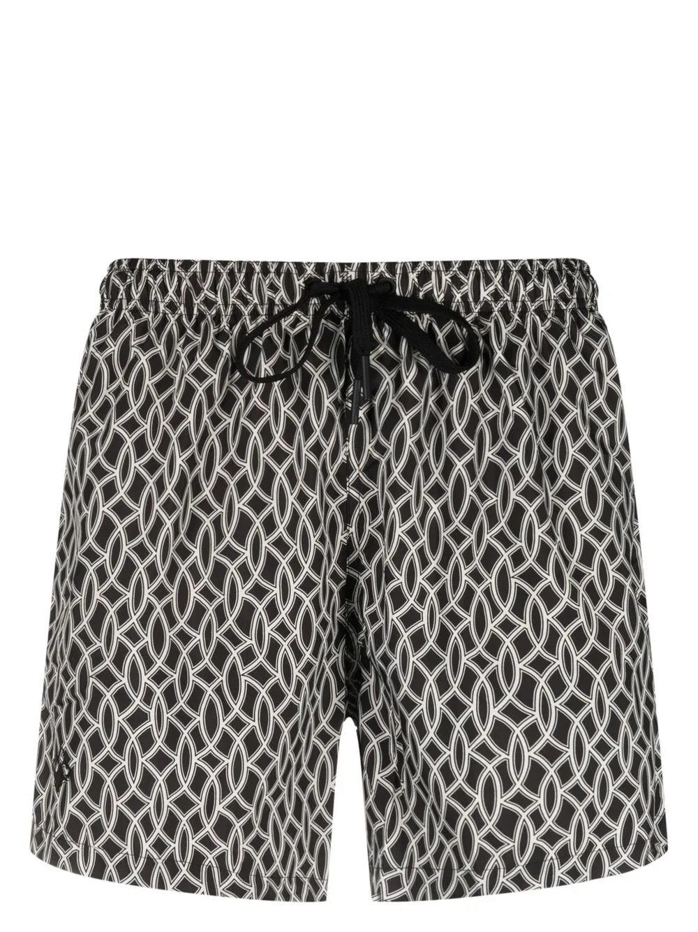 

Tagliatore shorts de playa con motivo abstracto - Negro