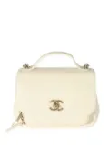 CHANEL Pre-Owned mini Business Affinity Flap bag - White