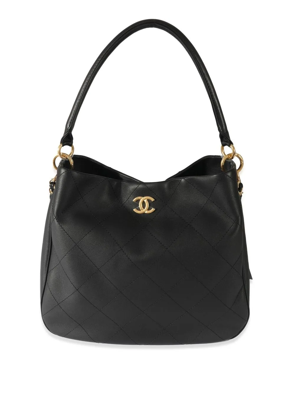 

CHANEL Pre-Owned bolsa capitonada 22B - Negro