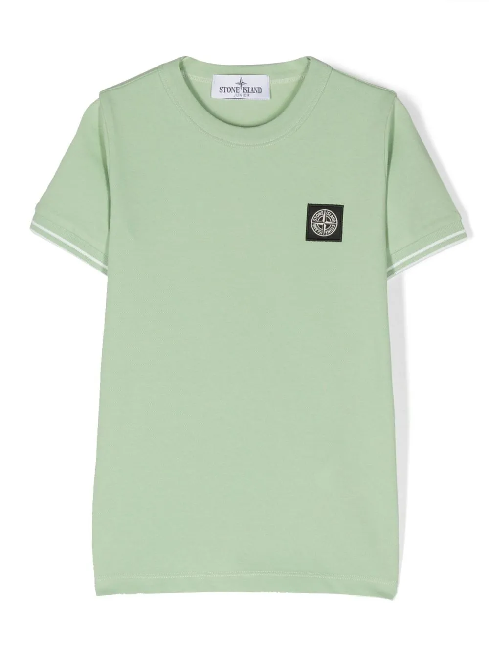 

Stone Island Junior playera con distintivo de brújula - Verde