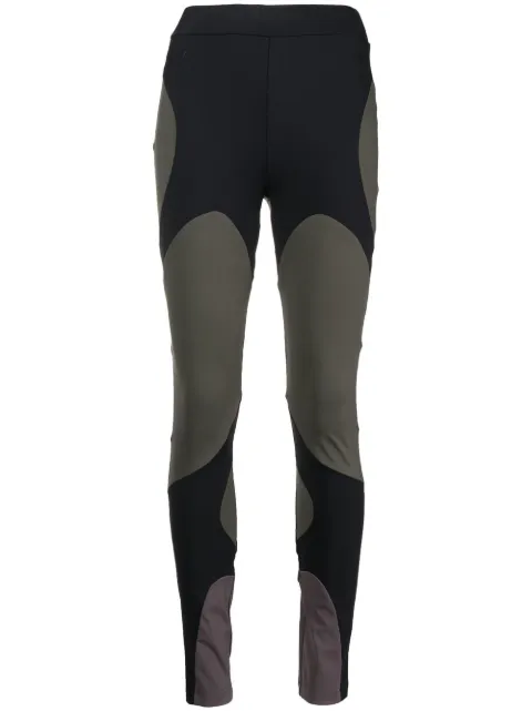 HELIOT EMIL leggins con logo estampado y diseño de dos tonos 