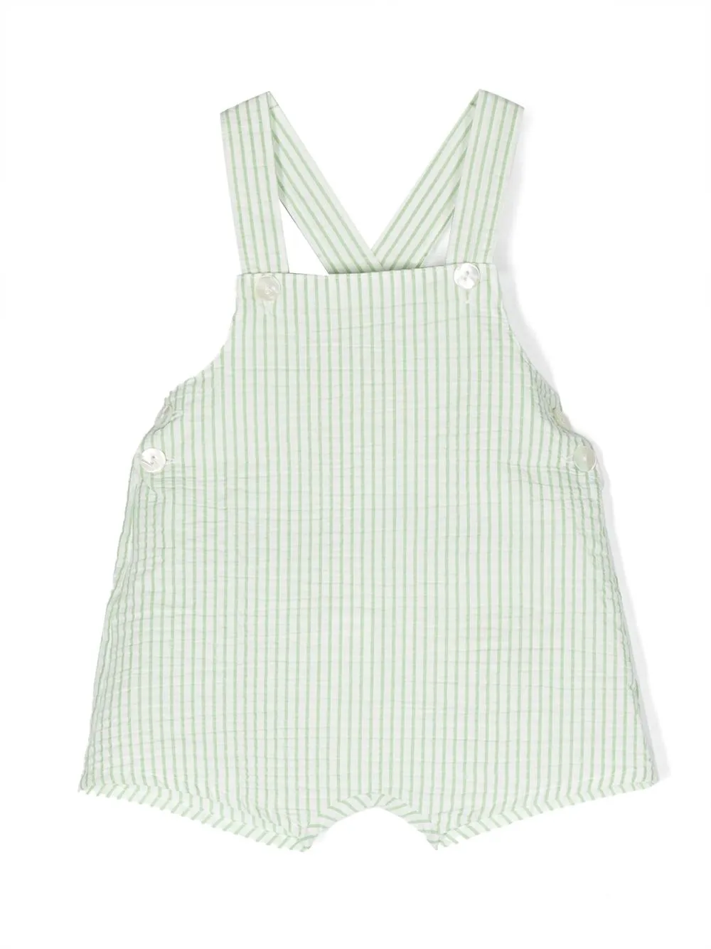 

Siola striped cotton shorts - Green