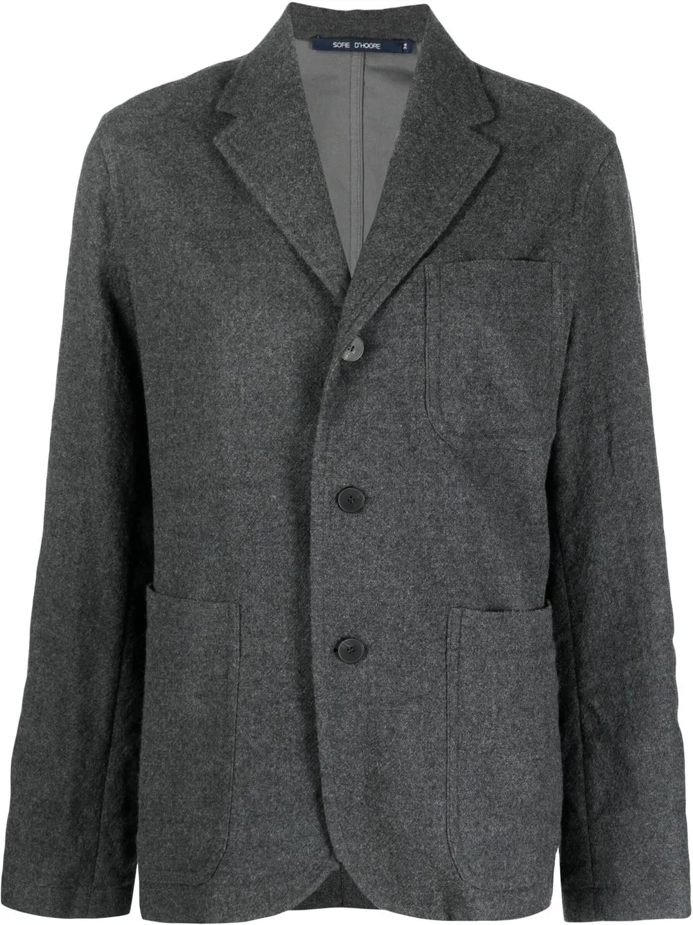 

Sofie D'hoore Cramer single-breasted blazer - Grey