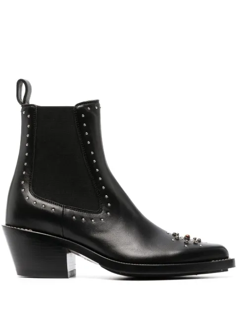 Chloé botines con estilo western Nellie