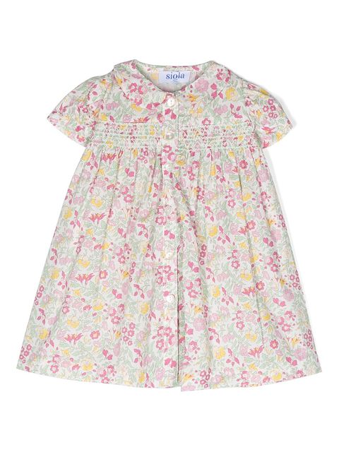 Siola floral-print shirt dress 