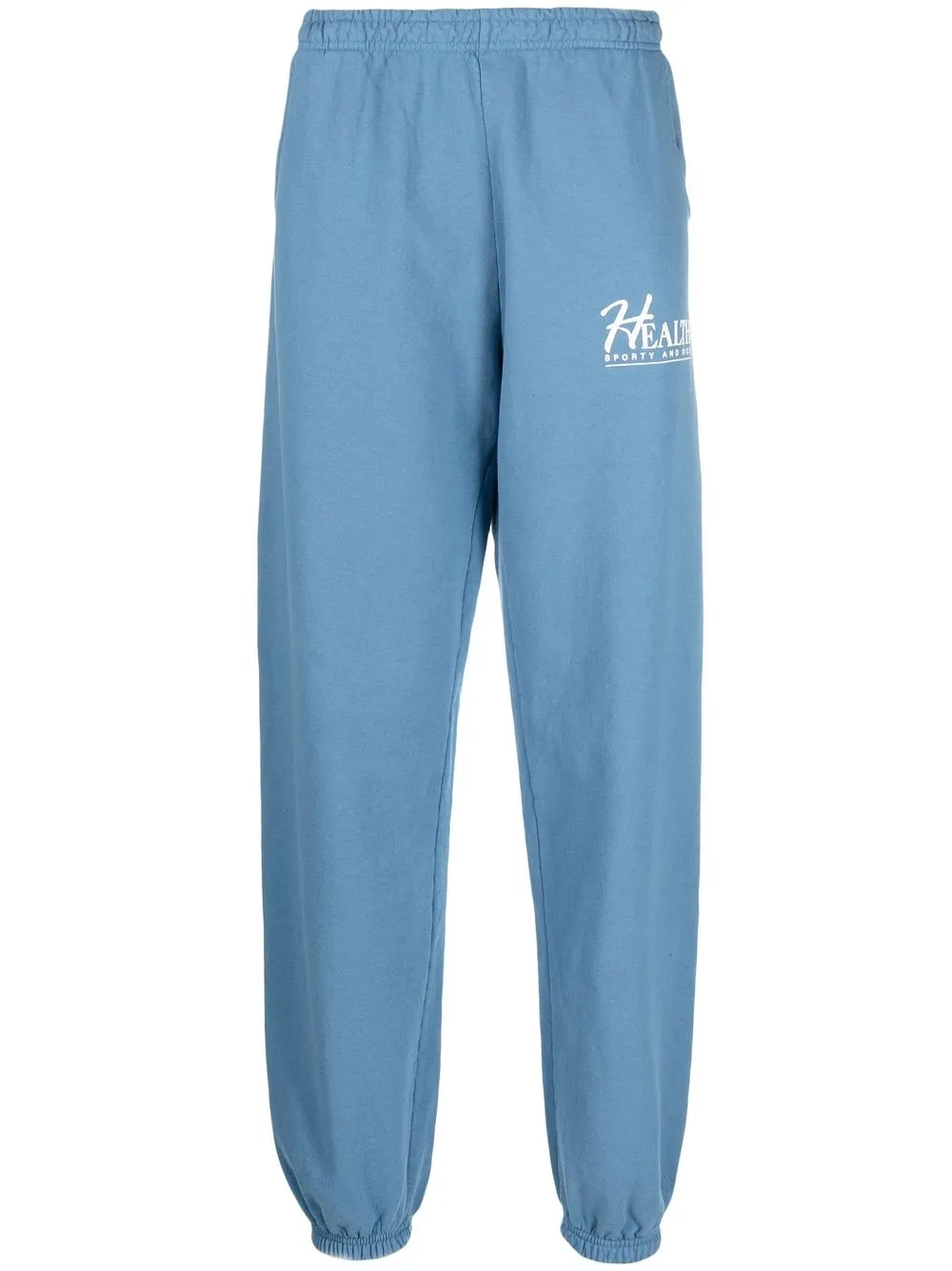 

Sporty & Rich pants con logo estampado - Azul