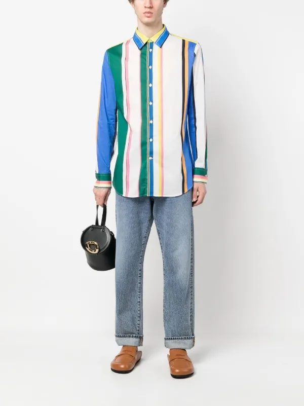 ETRO Striped Cotton Shirt - Farfetch